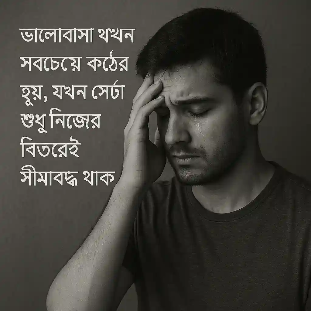 💔 ভালোবাসার কষ্টের ক্যাপশন, স্ট্যাটাস, উক্তি, ছন্দ ও কবিতা – না-পাওয়া প্রেমের যন্ত্রণা প্রকাশের সেরা কথাগুলো 2 💔 ভালোবাসার কষ্টের ক্যাপশন, স্ট্যাটাস, উক্তি, ছন্দ ও কবিতা – না-পাওয়া প্রেমের যন্ত্রণা প্রকাশের সেরা কথাগুলো